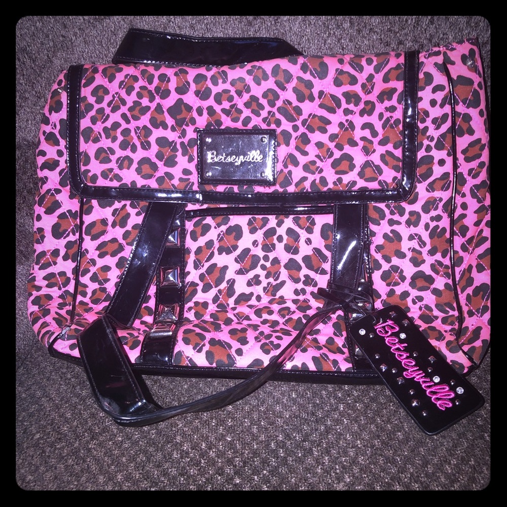 Betsy Johnson messenger bag